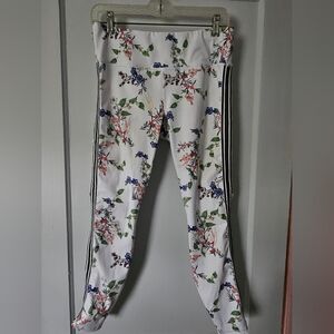 Athleta garden print leggings sz M